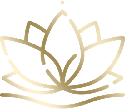 Icone d'un lotus doré pour les services d'une vtc femme